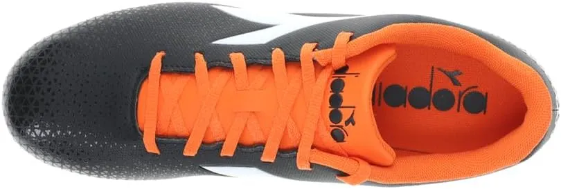 Diadora Mens Pichichi 6 Mg14 Soccer Cleats - Black, Orange