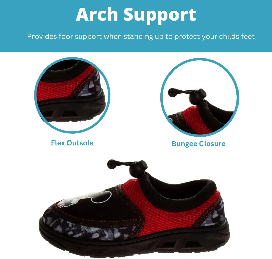 Disney Boy's Mickey Mouse Aqua Sock (Little Kid) Water Shoe