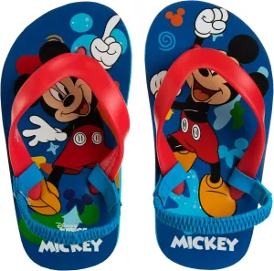 Disney Girls Boys Character Flip Flops Sandals Kids Water Shoes - Minnie Mickey Stitch Moana Toy Story Frozen Cars Encanto Princess Thong Beach Slides Slip On Quick Dry (Toddler-Little Kid)