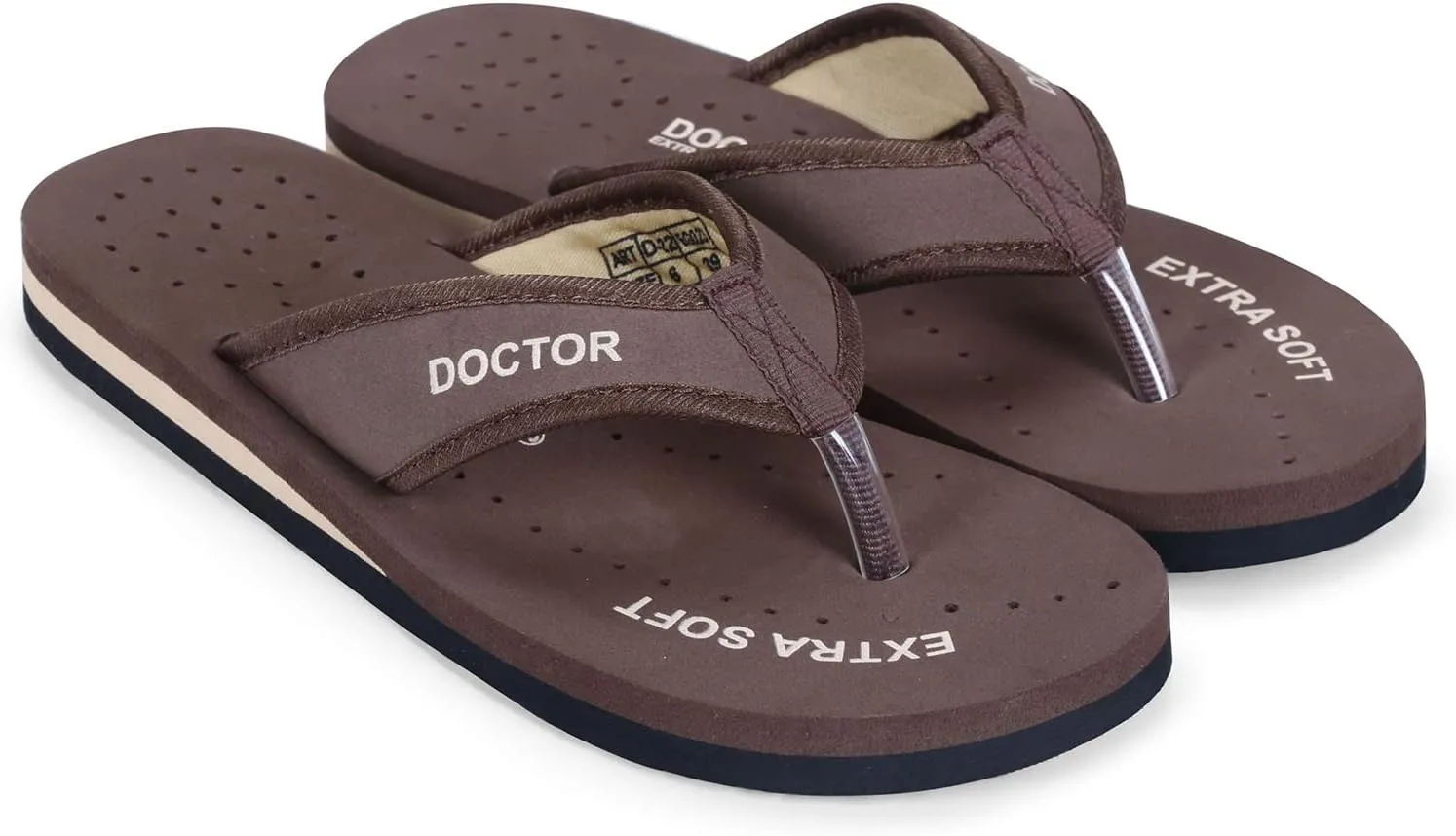 Doctor Slippers for Women Orthopedic Diabetic Pregnancy Non Slip Lightweight Comfortable Flat Casual Stylish Dr Chappals and House Flip flops For Ladies and Girl’s D-22