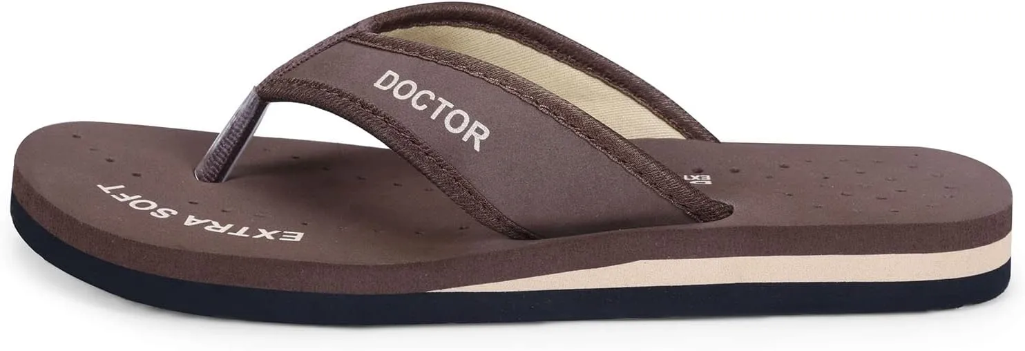 Doctor Slippers for Women Orthopedic Diabetic Pregnancy Non Slip Lightweight Comfortable Flat Casual Stylish Dr Chappals and House Flip flops For Ladies and Girl’s D-22