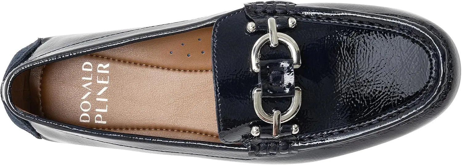 Donald Pliner Women’s Rayna Driving Style Loafer - 0.5” Heel, Driver Loafers for Women, Slip On Women’s Shoe