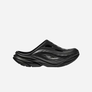 Dép Quai Ngang Unisex HOKA Ora Recovery Mule - Đen