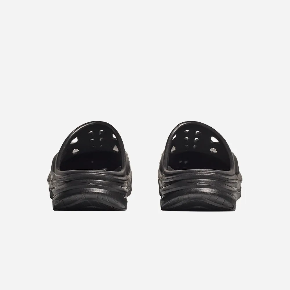 Dép Quai Ngang Unisex HOKA Ora Recovery Mule - Đen