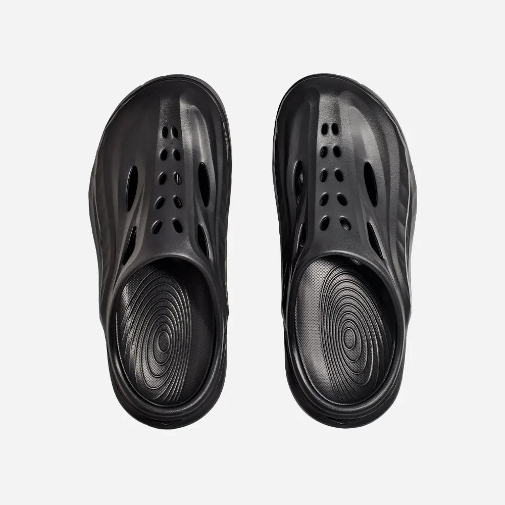 Dép Quai Ngang Unisex HOKA Ora Recovery Mule - Đen