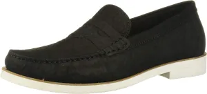 Driver Club USA Men's Leather Made in Brazil Rubber Sole Penny Loafer