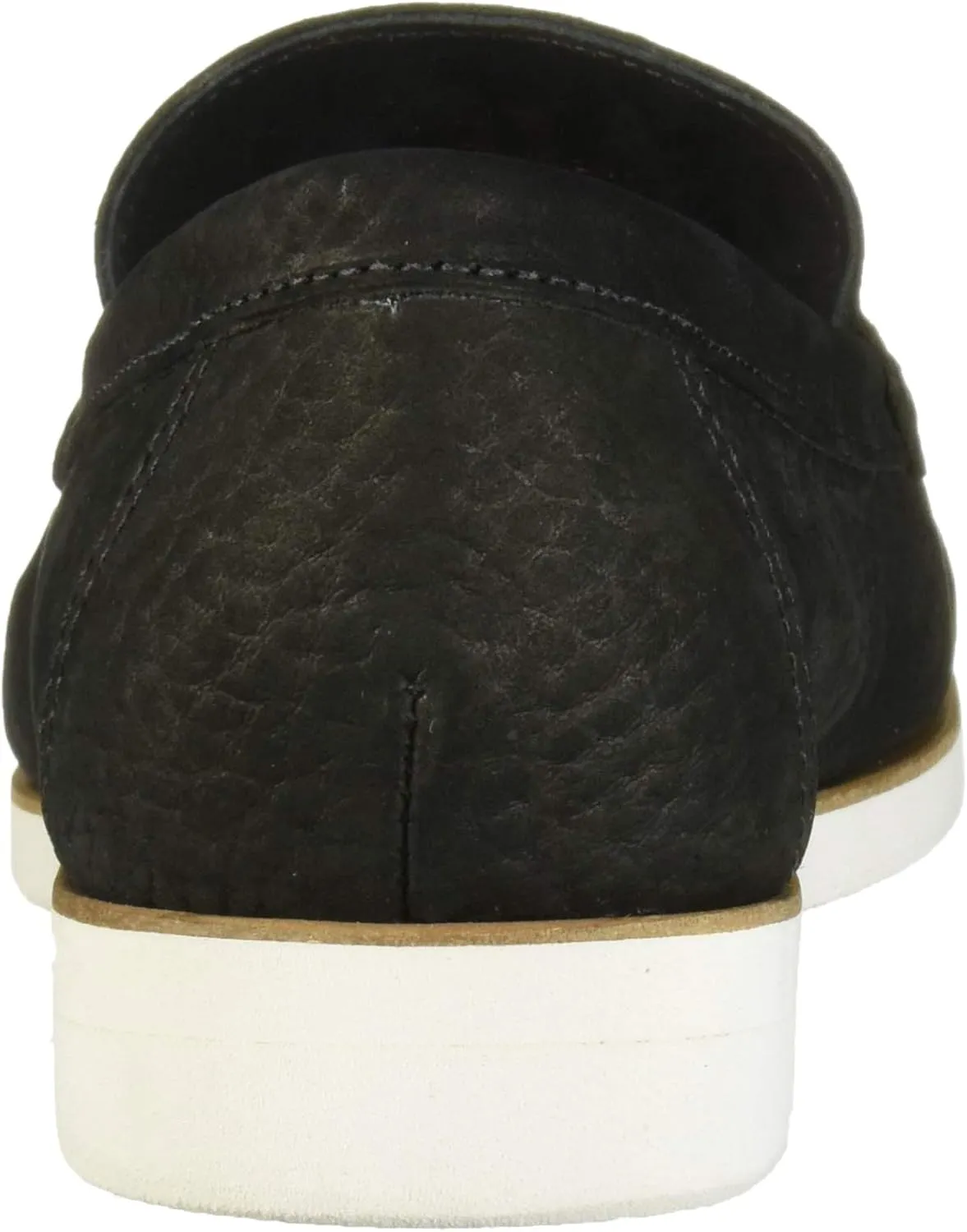 Driver Club USA Men's Leather Made in Brazil Rubber Sole Penny Loafer