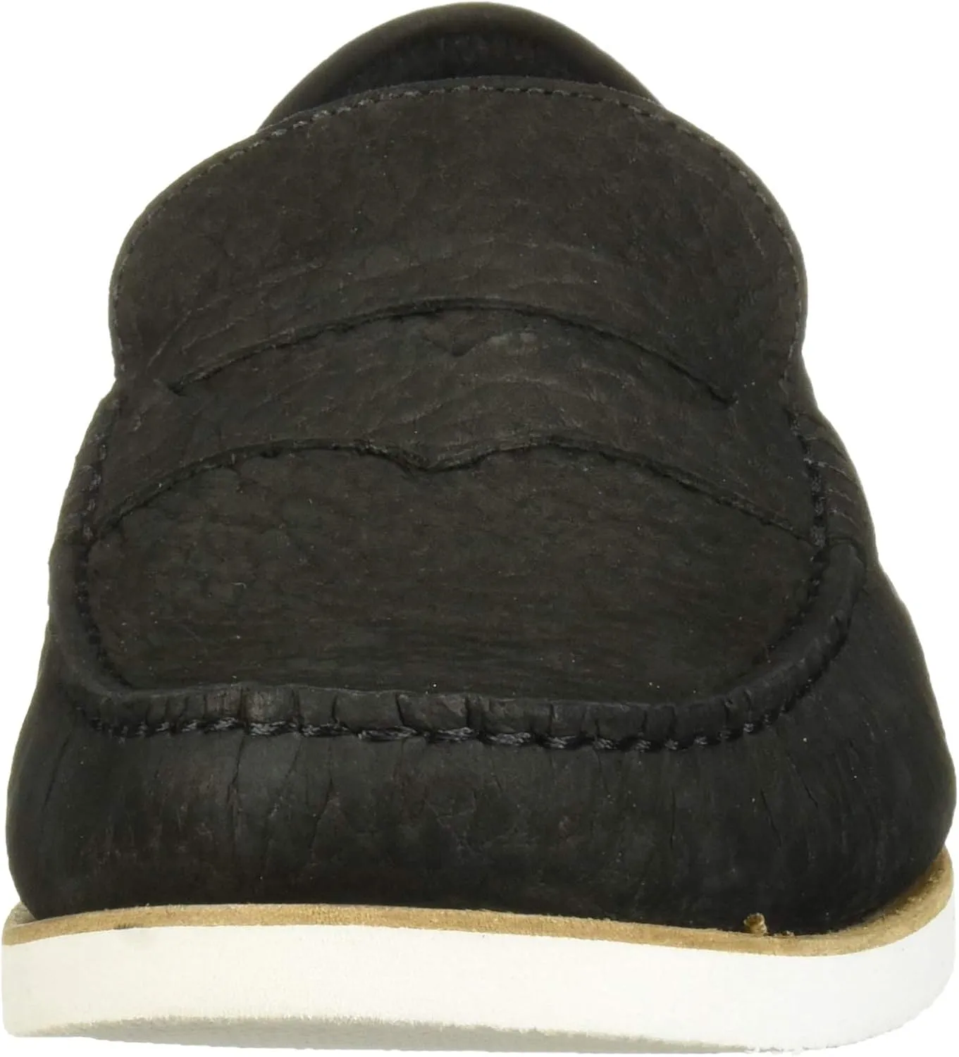 Driver Club USA Men's Leather Made in Brazil Rubber Sole Penny Loafer