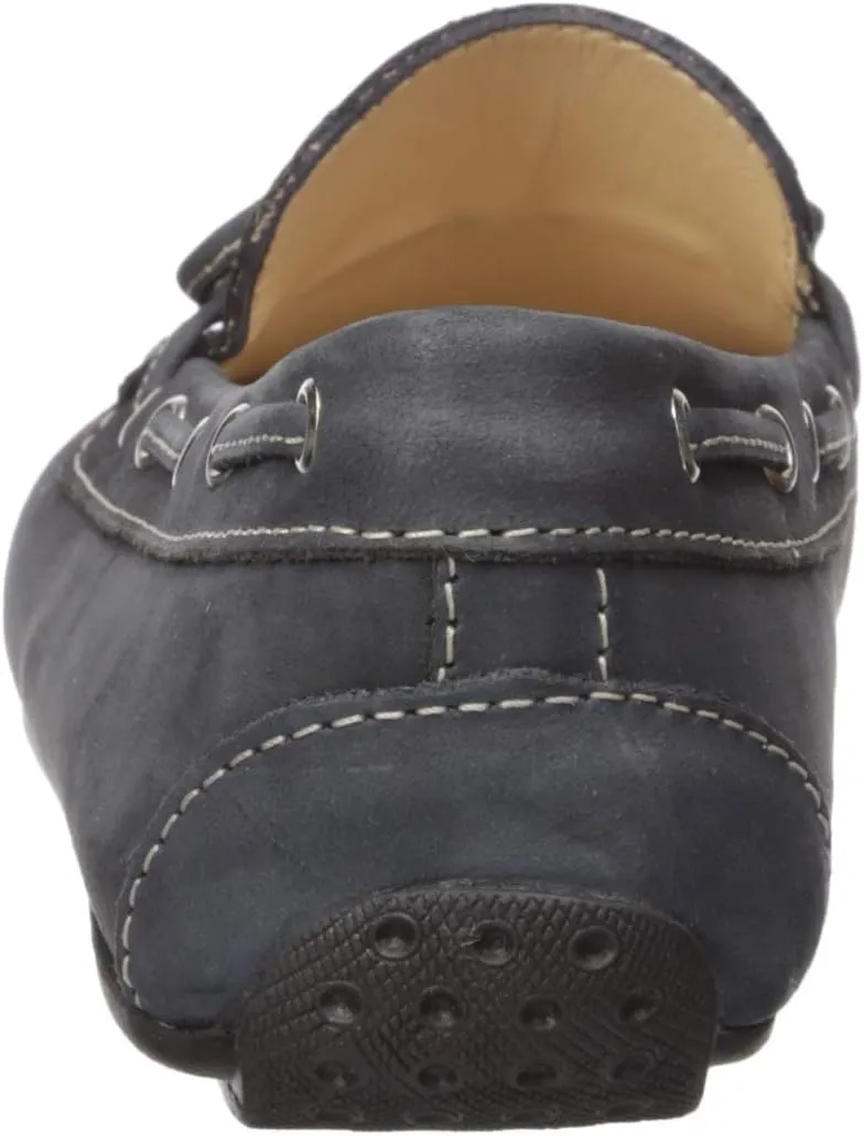 Driver Club USA Women's Leather Made in Brazil Nantucket 2.0 Tiebow Driver Moc Loafer