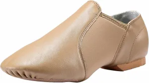 Dynadans Women's Leather Upper Slip-on Jazz Shoe