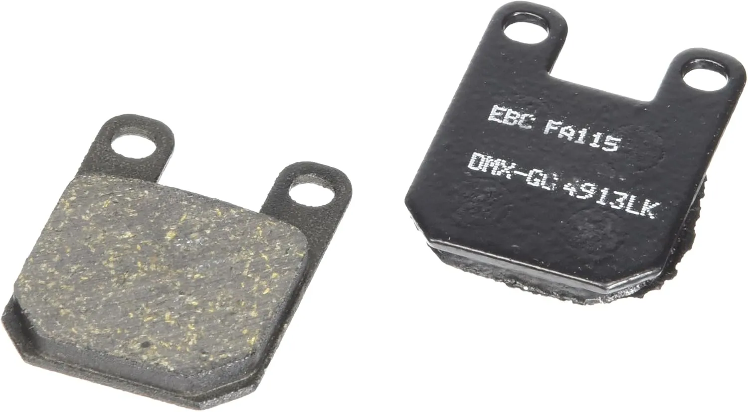 EBC Brakes FA115 Disc Brake Pad Set, Black, One-Size