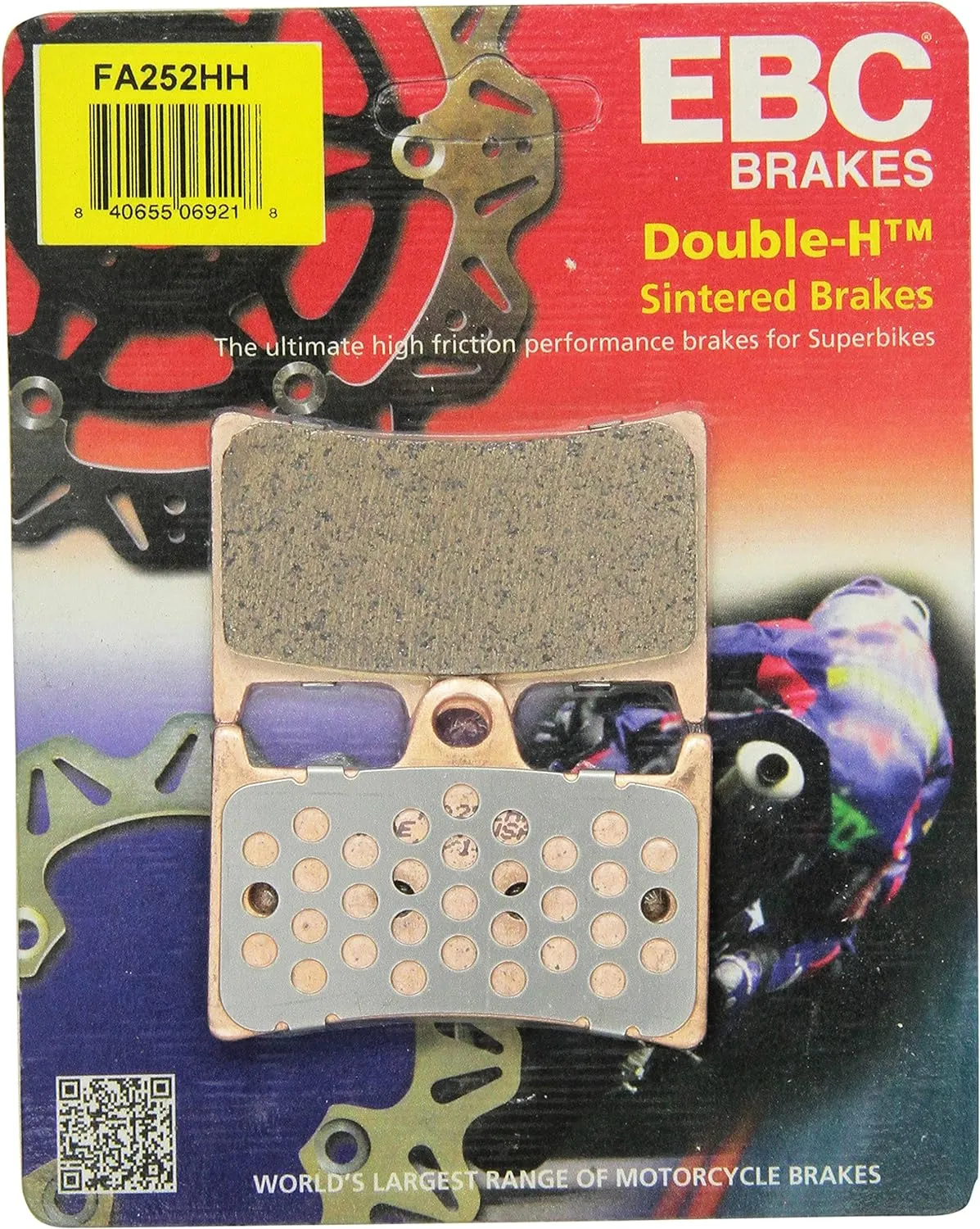 EBC Brakes FA252HH Disc Brake Pad Set