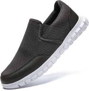 EGMPDA Mens Slip on Loafers Boat Shoes Non Slip Walking Sports Shoes Driving Shoes Casual Office Shoes Gym Lightweight Comfortable Shoes