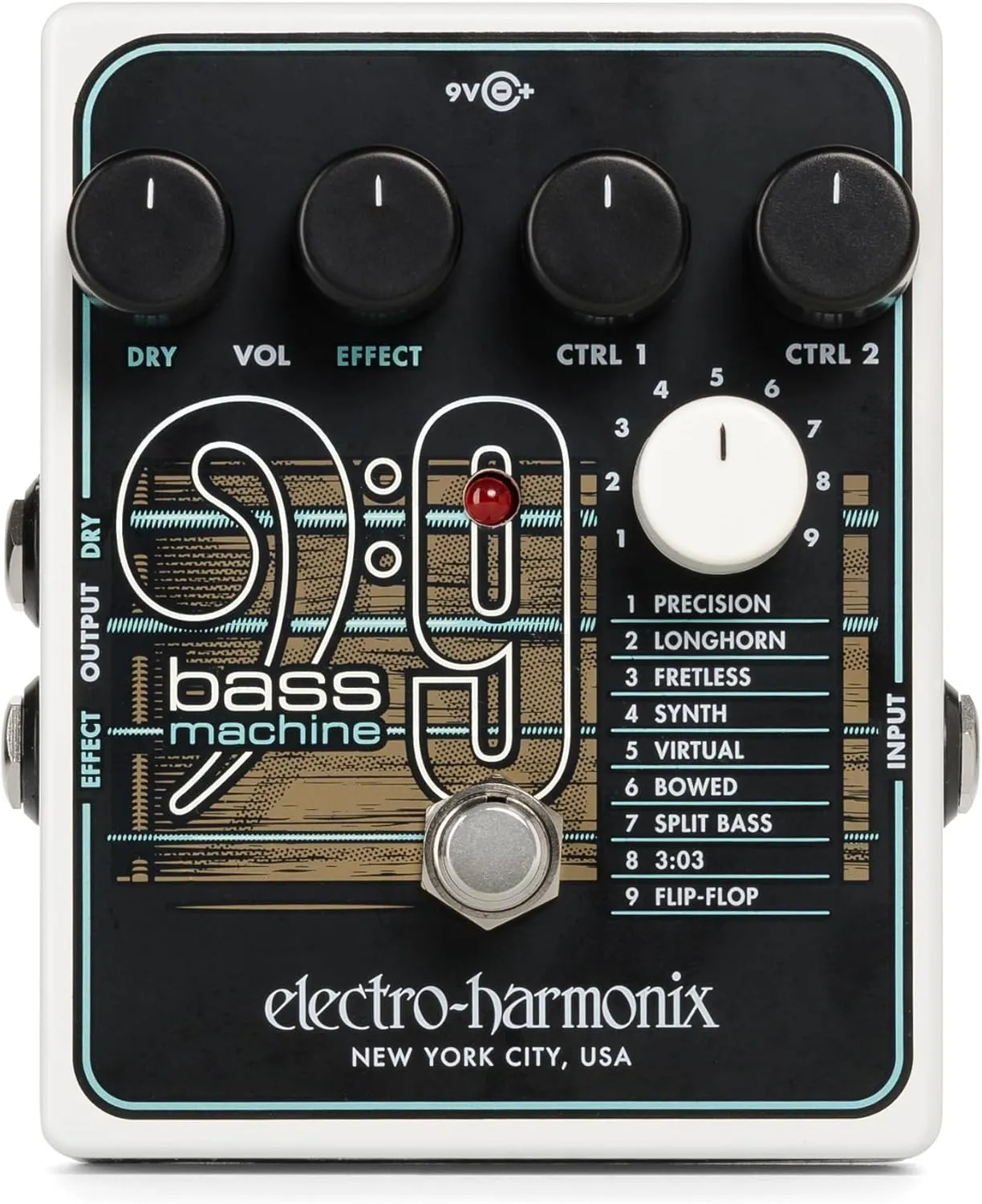 Electro-Harmonix BASS9 Bass Machine Pedal