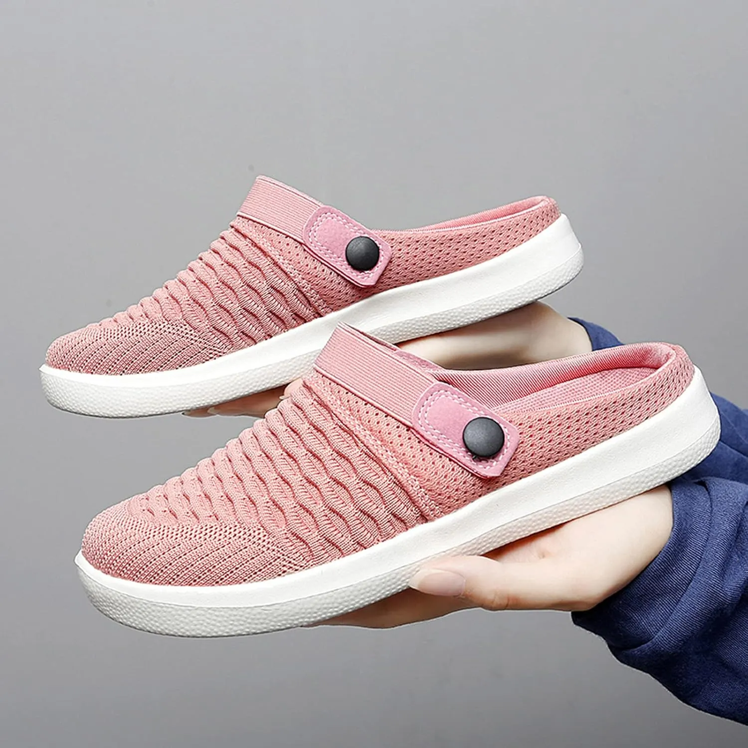 Eliogn Platform Clogs Slip On Slides Shoes Beach Sandals Gardener Clog Hight Heels Mule Slippers Garden Shoes Outdoor Sports Sandals