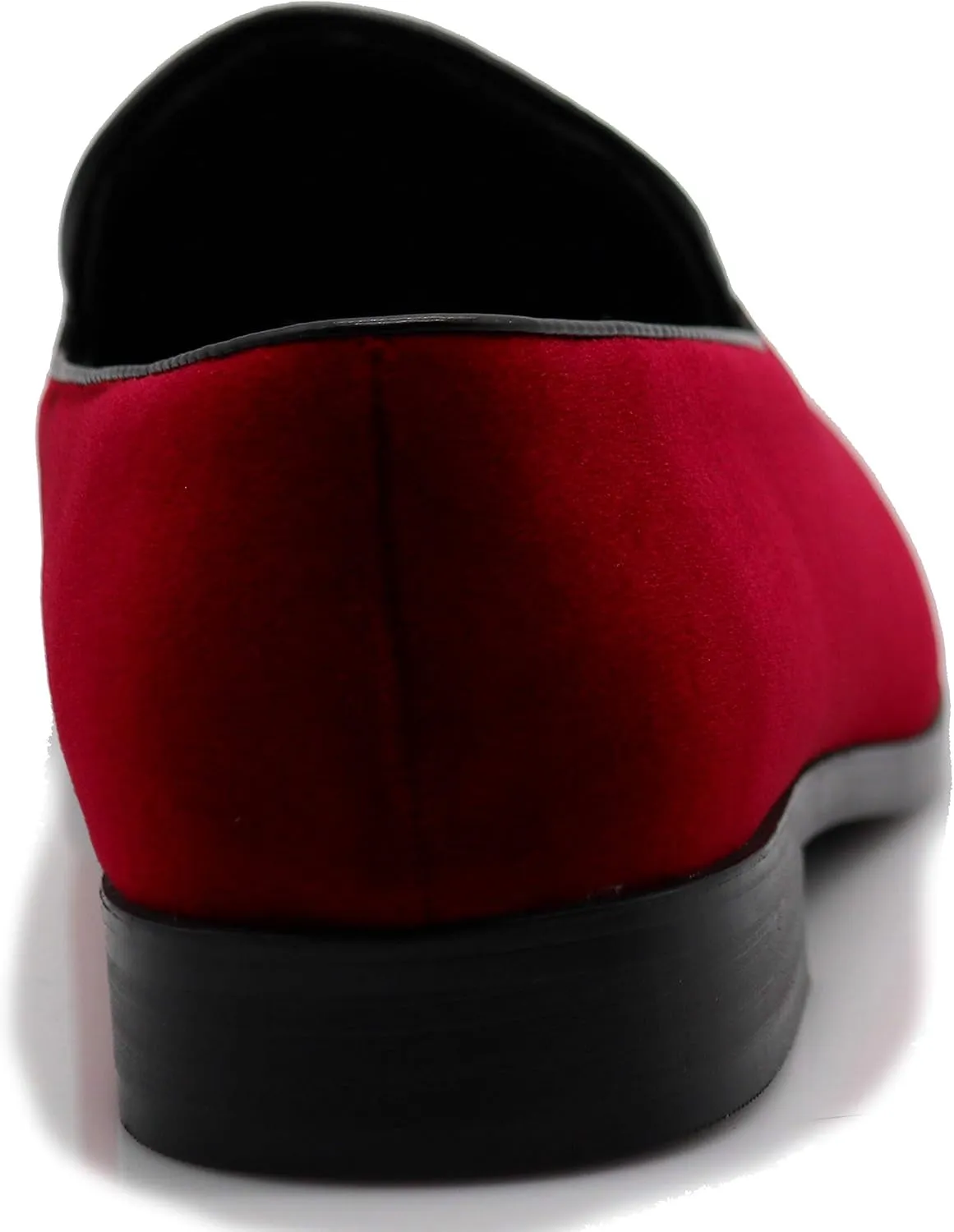 Enzo Romeo Men's Fashion Formal Tuxedo Slip On Loafer Velvet Dress Shoes SKO03