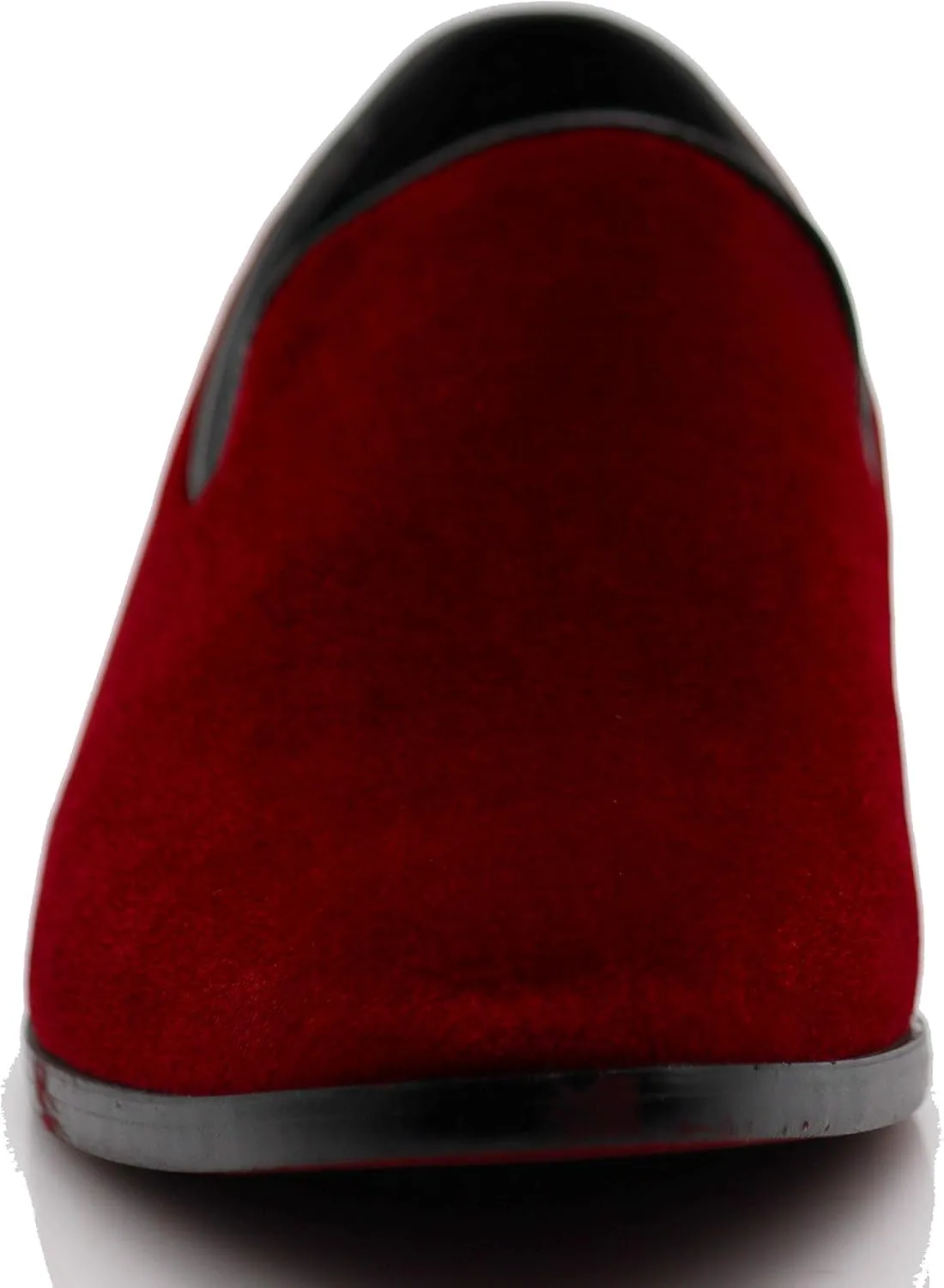 Enzo Romeo Men's Fashion Formal Tuxedo Slip On Loafer Velvet Dress Shoes SKO03