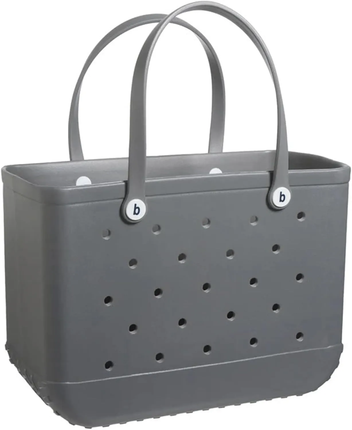 EVA Beach Tote Bag - Waterproof Washable Tip Proof Durable Open Tote Bag for the Beach Boat Pool Sports