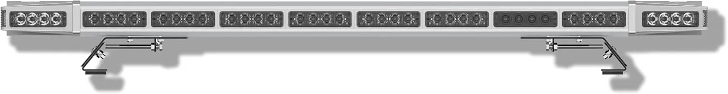 Falcon Flight Emergency 3 watt Low Profile Roof Mount Emergency Vehicle LED Light Bar 48 in (Amber)