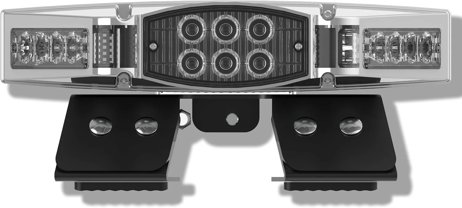 Falcon Flight Emergency 3 watt Low Profile Roof Mount Emergency Vehicle LED Light Bar 48 in (Amber)
