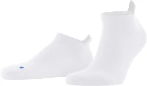 FALKE Unisex Cool Kick Sneaker Socks, White (White 2000), 3-4