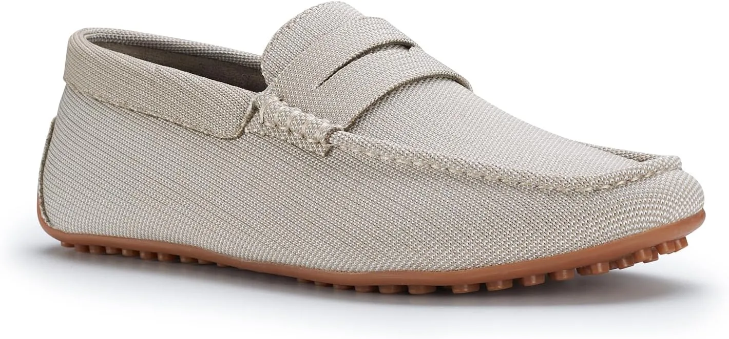 Ferro Aldo Dylan MFA19671 Classic Moc-Toe Penny Loafers for Men