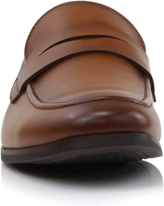 Ferro Aldo Dylan MFA19671 Classic Moc-Toe Penny Loafers for Men