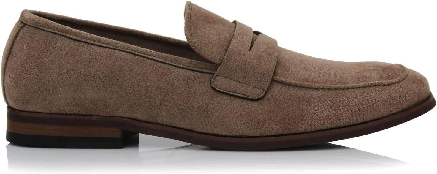 Ferro Aldo Dylan MFA19671 Classic Moc-Toe Penny Loafers for Men