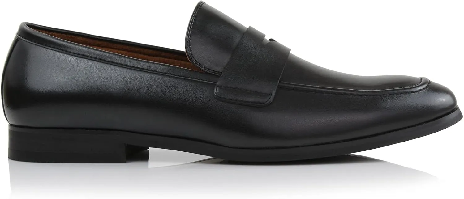 Ferro Aldo Dylan MFA19671 Classic Moc-Toe Penny Loafers for Men