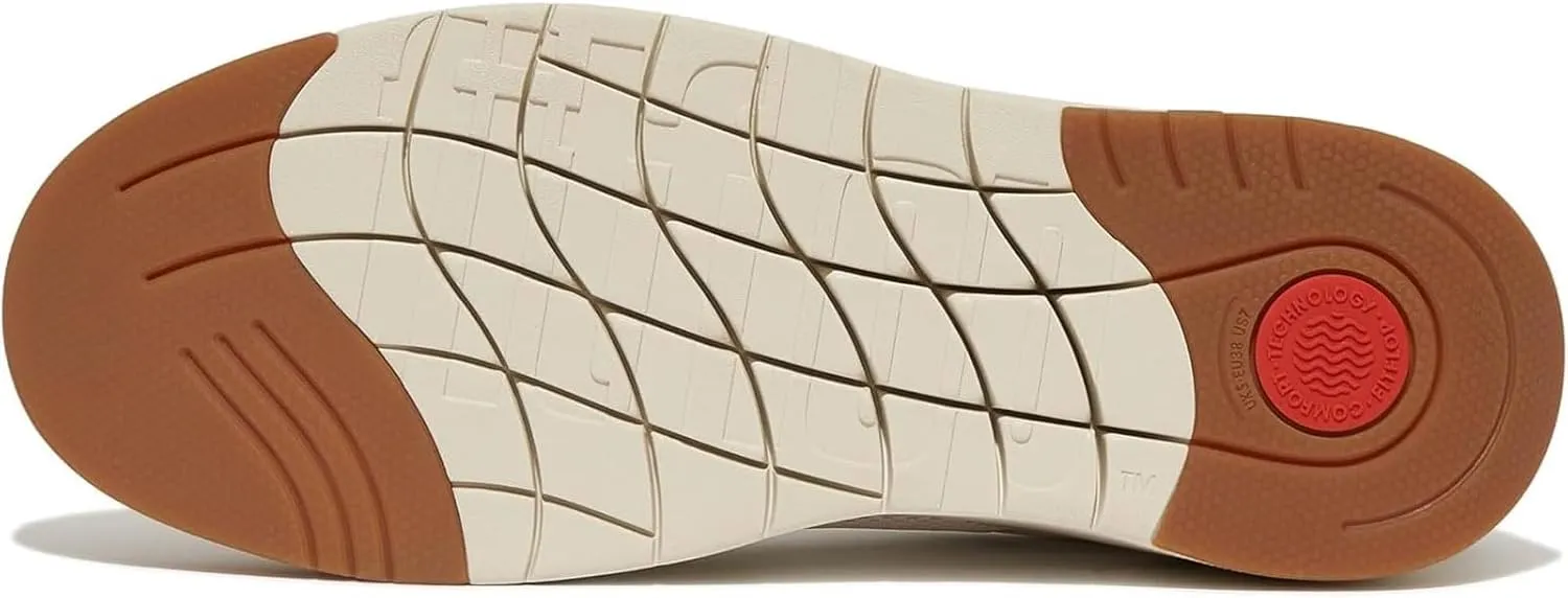 FitFlop Women's Rally Evo Leather/Mesh/Suede Sneakers