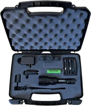 Fixed Beam Hunting Light Kit | Low-High Modes Class-1 | Red/Green/White LED Selection