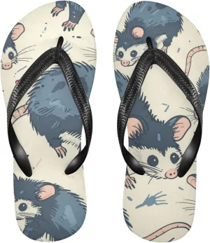 Flip Flops for Men Women Casual Summer Sandals Bathroom Shower Shoes