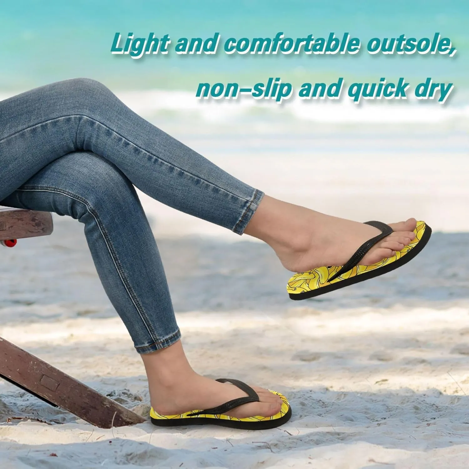 Flip Flops for Men Women Summer Sandals Bathroom Shower Shoes
