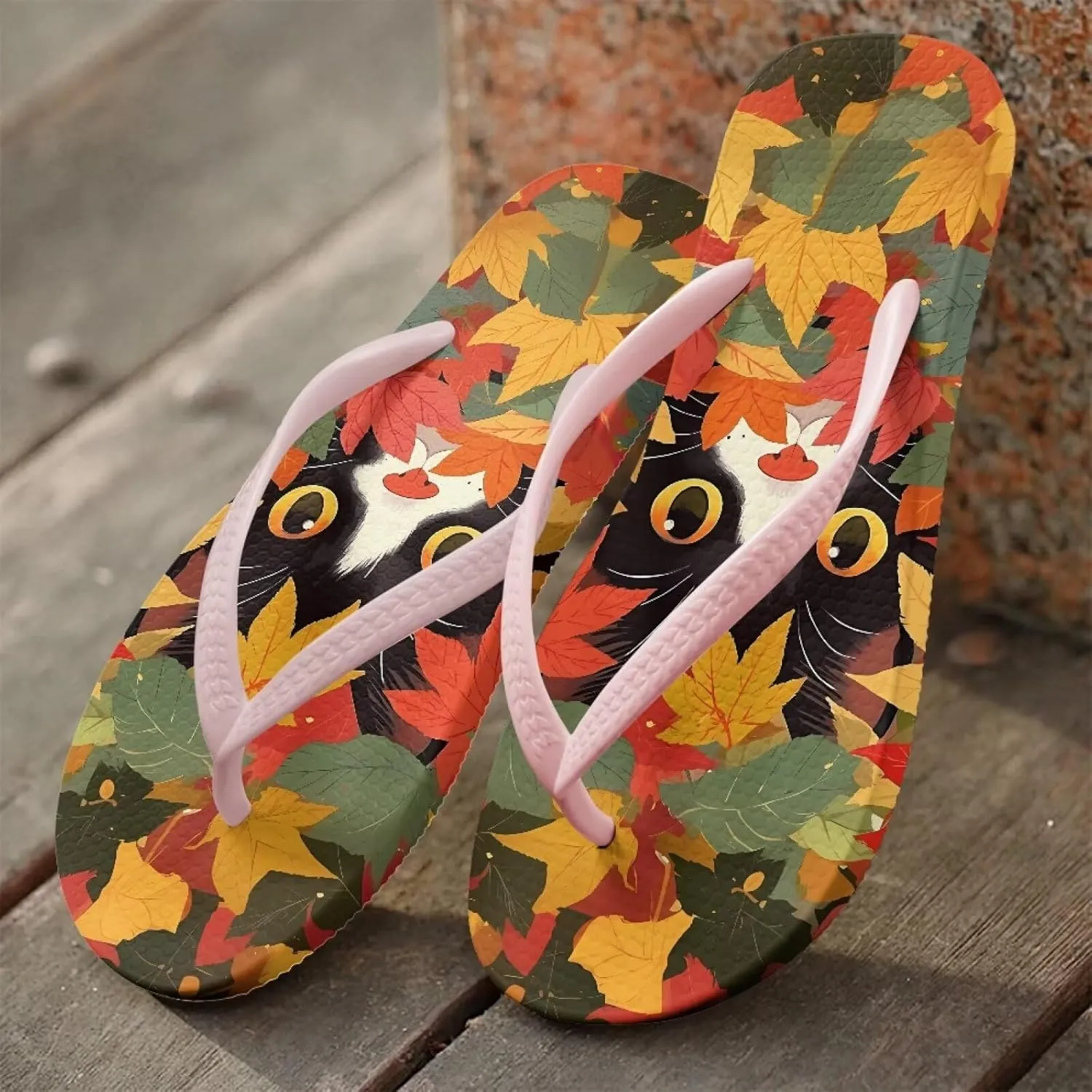 Flip Flops For Women Slip Sole Comfortable Beach Thong Sandals Shower Shoes