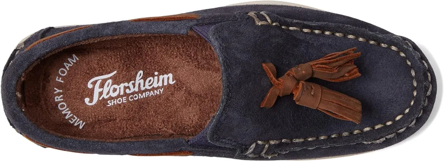 Florsheim Boy's Jasper Jr Moc Toe Drop Tassel (Toddler/Little Big Kid) Loafer