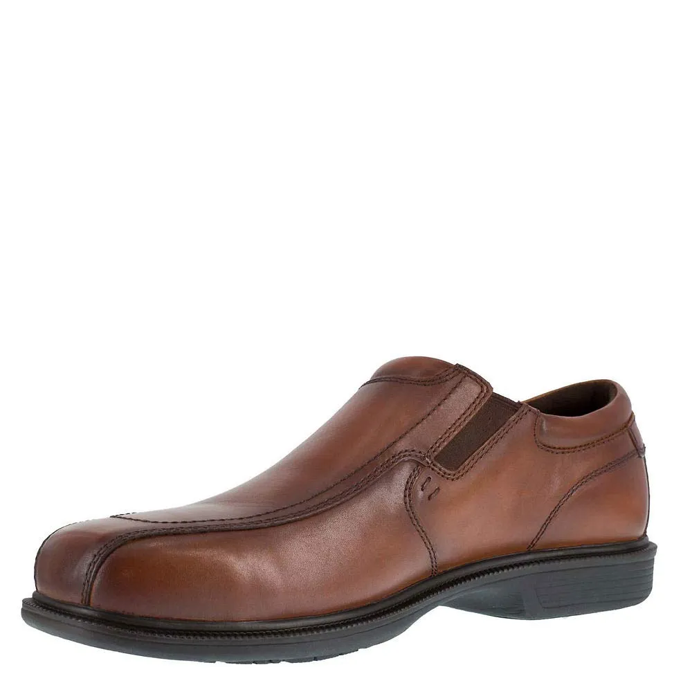 Florsheim Work Coronis Men's Steel Toe Dress Slip-on Shoe Brown - 11 Medium