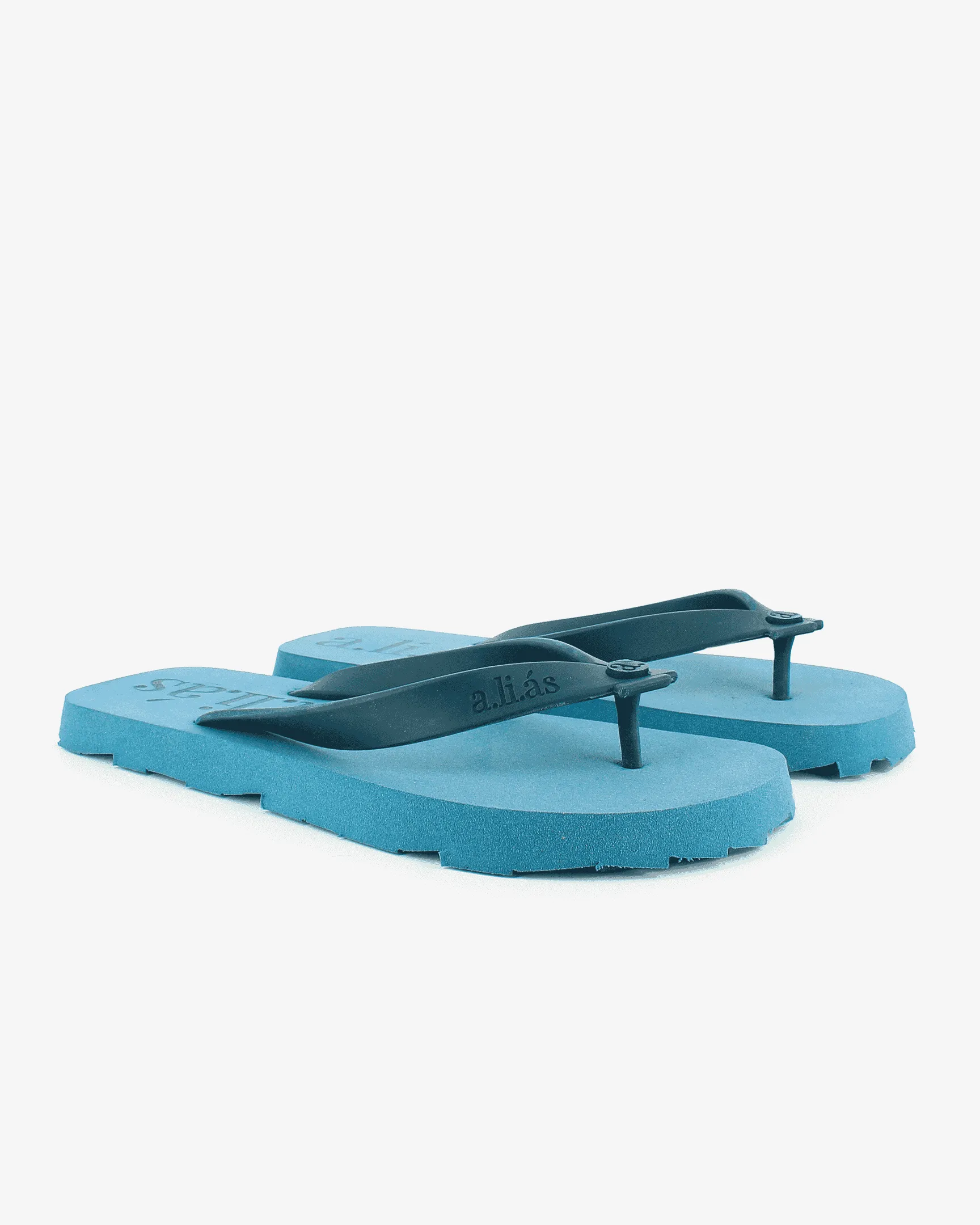 Flos Rubber Flip Flops | Navy