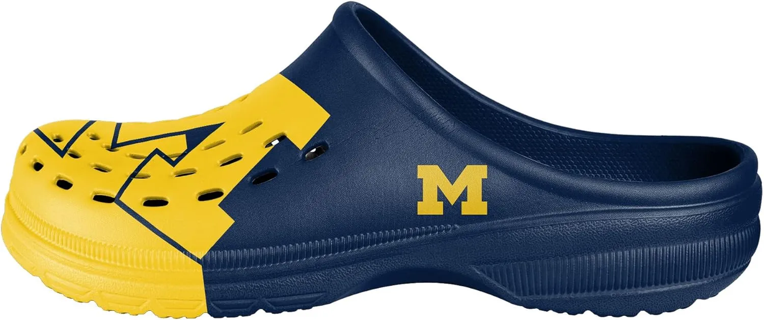 FOCO Men's NFL Team Logo Garden Water Sandals Shoes Slipper Clogs