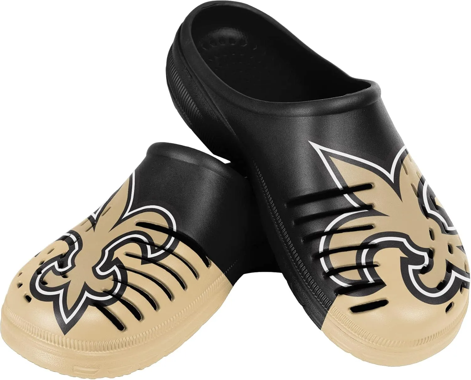 FOCO Men's NFL Team Logo Garden Water Sandals Shoes Slipper Clogs