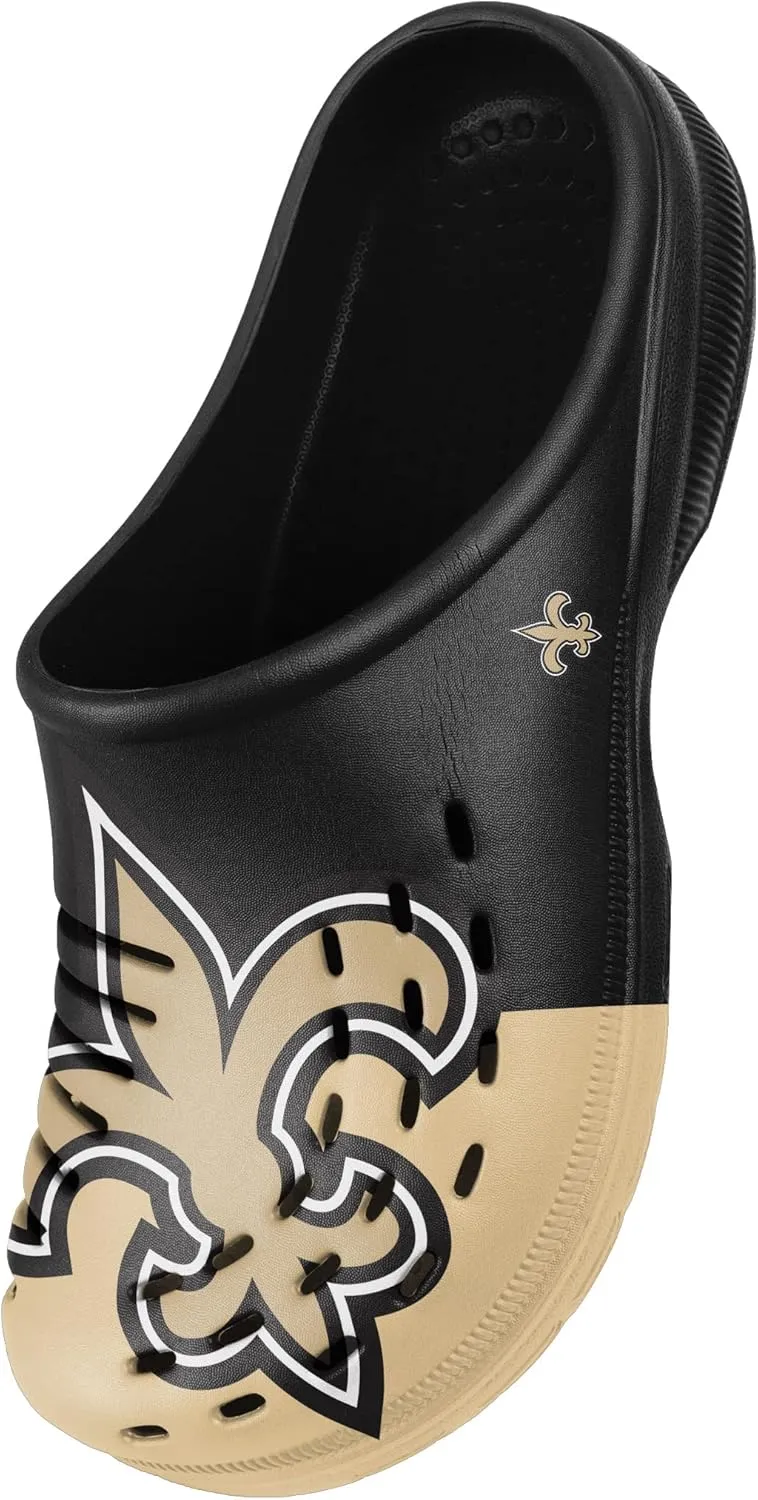 FOCO Men's NFL Team Logo Garden Water Sandals Shoes Slipper Clogs