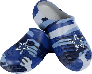 FOCO Men's NFL Team Logo Garden Water Sandals Shoes Slipper Clogs