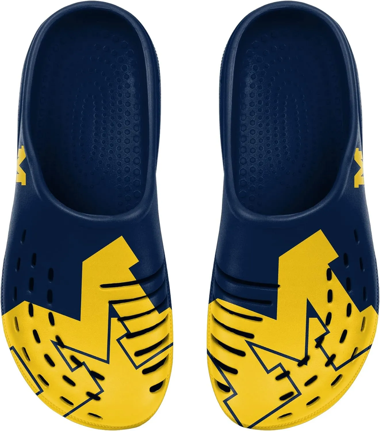 FOCO Men's NFL Team Logo Garden Water Sandals Shoes Slipper Clogs