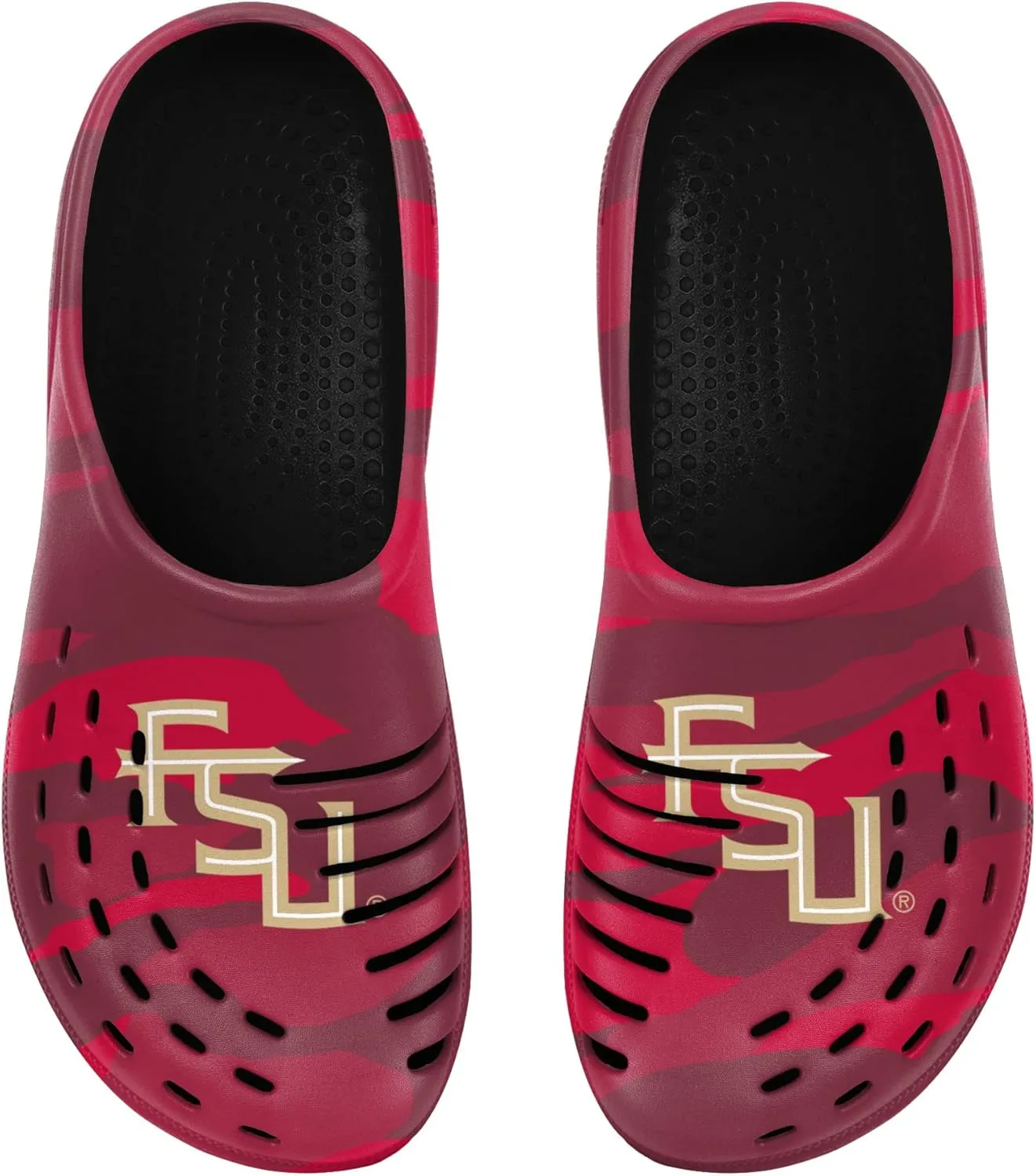 FOCO Men's NFL Team Logo Garden Water Sandals Shoes Slipper Clogs