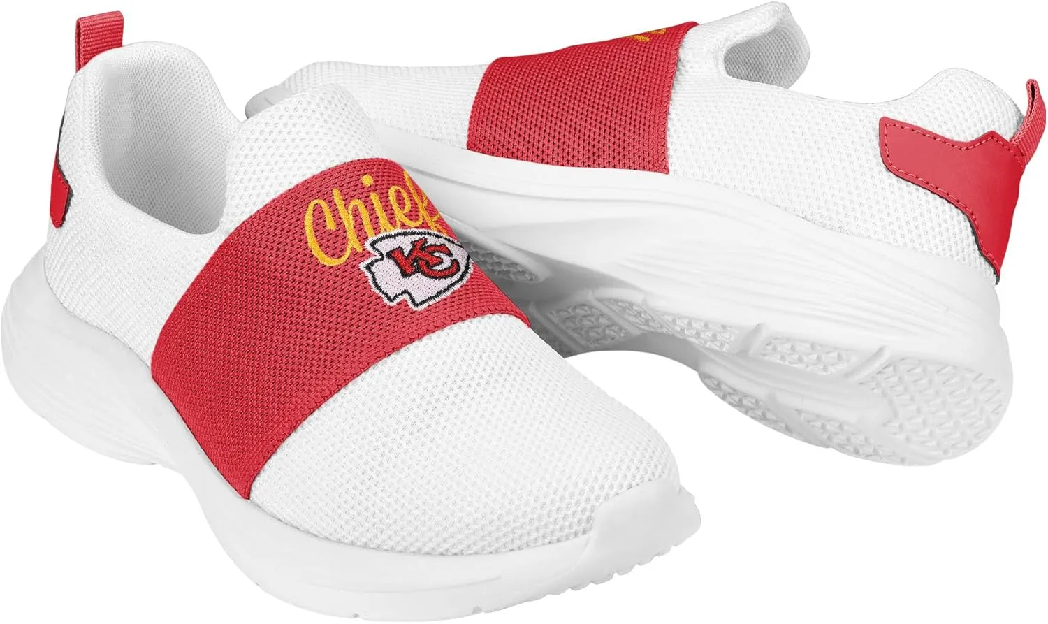 FOCO Women's NFL Ladies Athletic Sport Team Script Wordmark Shoes Sneakers