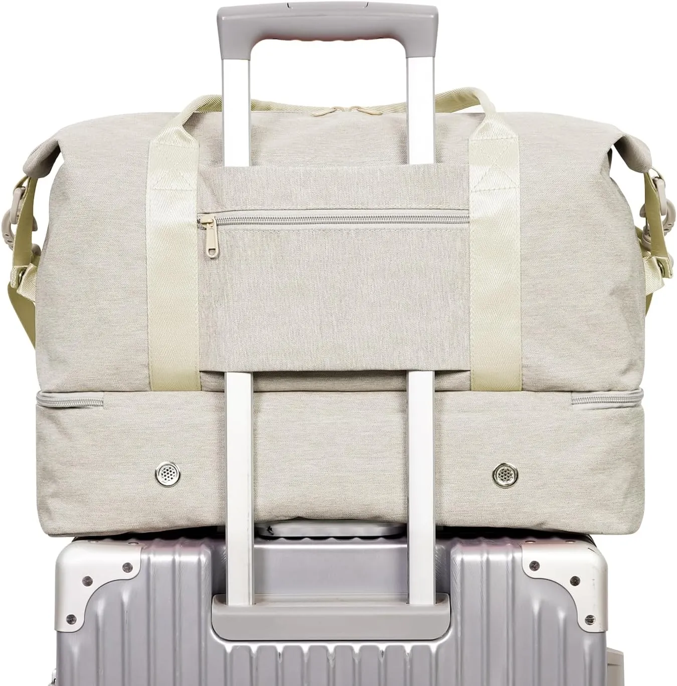 For Spirit Airlines 18x14x8 Personal Item Bag Underseat Carry On Bag with Wet Pocket & Shoe Compartment & USB Charging Port