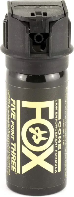 Fox Labs 152FTMDB Flip Top 1.5oz Pepper Spray Fogger (CONE) Pattern