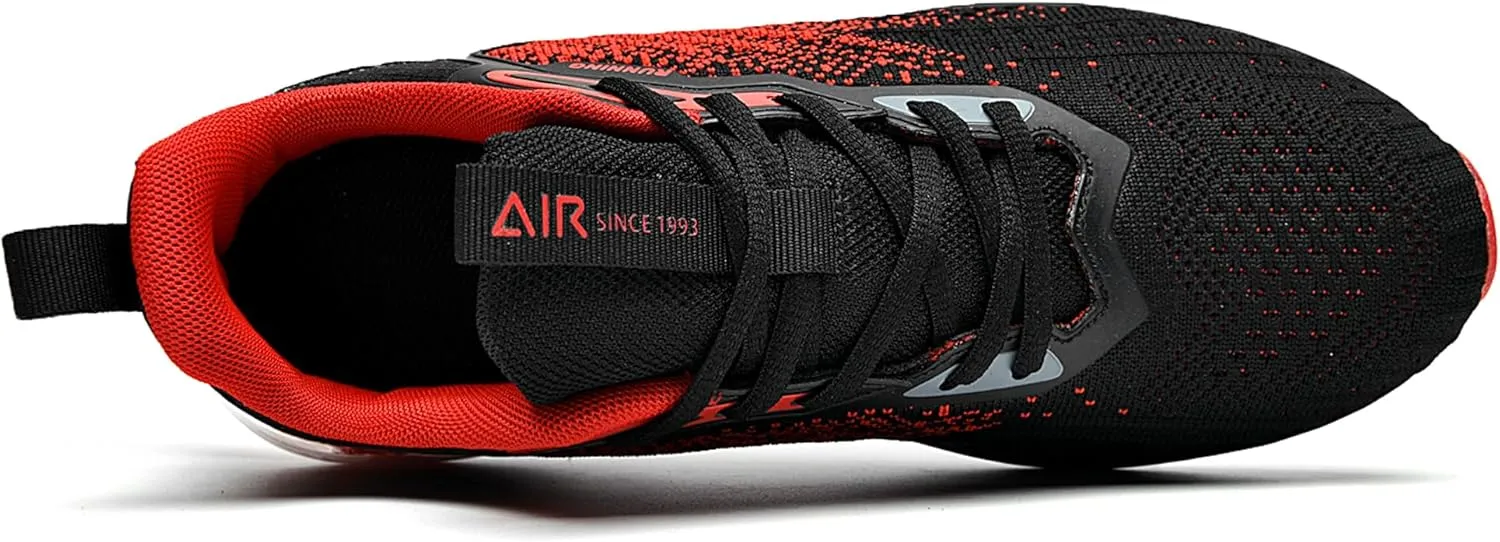 GANNOU Men's Athletic Running Shoes Fashion Sport Gym Jogging Tennis Fitness Sneaker (US 7-12.5)