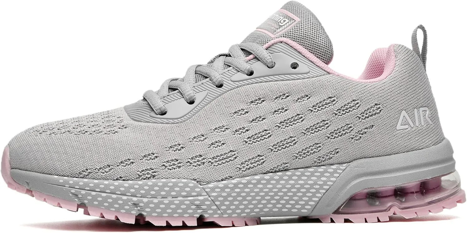 GANNOU Women's Athletic Running Shoes Fashion Sport Gym Jogging Tennis Fitness Sneaker US5.5-11