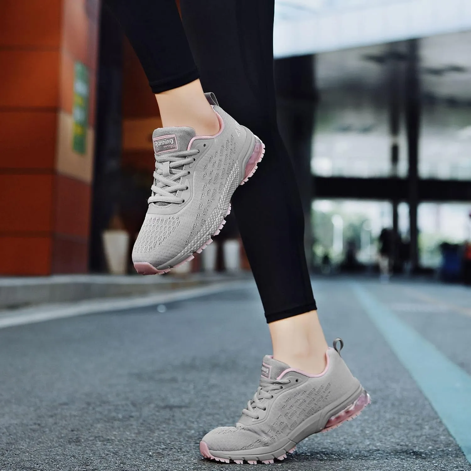 GANNOU Women's Athletic Running Shoes Fashion Sport Gym Jogging Tennis Fitness Sneaker US5.5-11