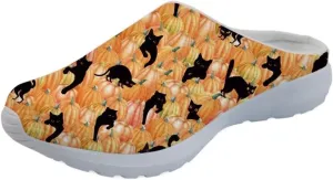 GLENLCWE Mens Sandals Womens Walking Mules Sneakers Mesh Soft Garden Clogs Lightweight Shower Water Shoes with Arch Support